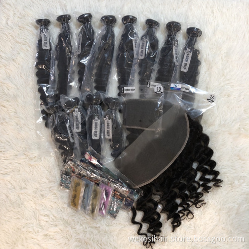 Free Shipping Hair Bundle Raw Virgin Cuticle Aligned Hair, Human Hair Weave Bundle, Wholesale Raw Brazilian Virgin Hair Vendor